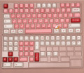 Keycap Darling Hồng Cherry Profile Thick PBT 125 Phím | EZPC