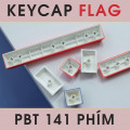 Keycap Cho Bàn Phím Cơ Flag Thick PBT Dyesub 141 Phím Cherry Profile | EZPC