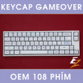 Keycap Cho Bàn Phím Cơ Gameover Thick PBT OEM Profile 108 Phím