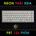 Keycap Cho Bàn Phím Cơ Neon Thái XDA Profile 127 Phím | EZPC