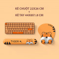 Miếng Kê Tay Bàn Phím Cực Dễ Thương Tiger 22x26 | EZPC