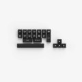 Keycap AKKO Set - Black On White  (SAL Profile)