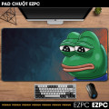 Miếng Lót Chuột, Pad Chuột Cỡ Lớn Frog PePe 90x40 | EZPC