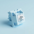 Bộ Switch Bàn Phím Cơ Akko POM Snow Blue Grey (45 switch) | EZPC