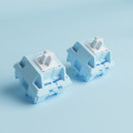 Bộ Switch Bàn Phím Cơ Akko POM Snow Blue Grey (45 switch) | EZPC