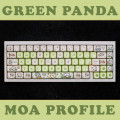 Keycap Cho Bàn Phím Cơ Green Panda MOA Profile 142 Phím | EZPC