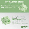 KTT Macaron Green (5 pin / 45 switch – Linear)