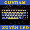 Keycap Cho Bàn Phím Cơ Xuyên Led Gundam ASA Profile 116 Phím | EZPC