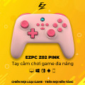 Tay Cầm Chơi Game Không Dây Cho PC Và Mobile Z02 Pink Có Bluetooth | EZPC