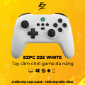 Tay Cầm Chơi Game Không Dây Cho PC Và Mobile Z02 White Có Bluetooth | EZPC