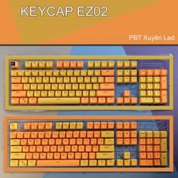 KeyCaps PBT Xuyên Led EZ - 02