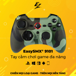 Tay Cầm EasySMX 9101 Wireless Game Controller- Camo Xanh
