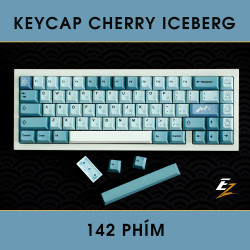 Keycap Cho Bàn Phím Cơ Iceberg Cherry Profile Thick PBT 142 Phím | EZPC