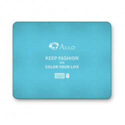 Bàn di AKKO Color series mouse pad - Tiffany Blue (size M)