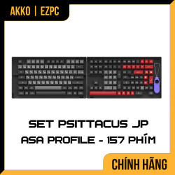 Keycap Akko Set - Psittacus JP  ASA Profile