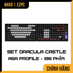Keycap Akko Set - Dracula Castle  ASA Profile