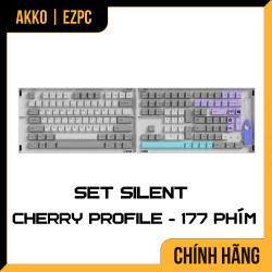 Keycap AKKO Set - Silent (Cherry Profile)