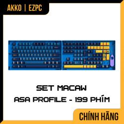 Keycap AKKO Set - Macaw (ASA Profile)