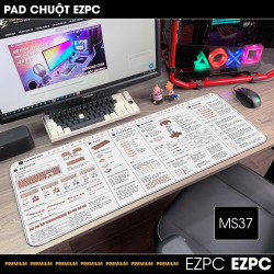 Miếng Lót Chuột, Pad Chuột Cỡ Lớn MS37 90x40 | EZPC