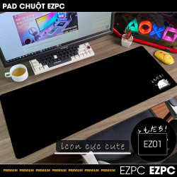 Miếng Lót Chuột, Pad Chuột Cỡ Lớn EZ01 80x30 | EZPC
