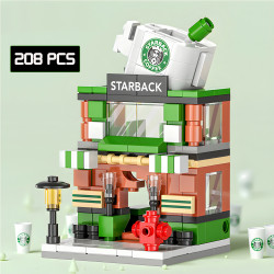 Bộ Mô Hình Lắp Ráp Lego Cửa Hàng Cafe 208 PCS | Ezpc