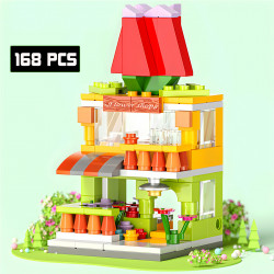 Bộ Mô Hình Lắp Ráp Lego Cửa Hàng Hoa 168 PCS | Ezpc