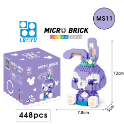 Bộ Mô Hình Lắp Ráp Lego Nhân Vật Ngộ Nghĩnh MS11 448 PCS | Ezpc