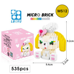 Bộ Mô Hình Lắp Ráp Lego Nhân Vật Ngộ Nghĩnh MS12 535 PCS | Ezpc