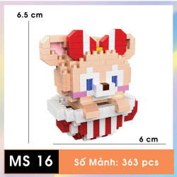 Bộ Mô Hình Lắp Ráp Lego Nhân Vật Ngộ Nghĩnh MS16 363 PCS | Ezpc