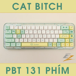 Keycap Cho Bàn Phím Cơ Cat Bitch XDA Profile 131 Phím | EZPC