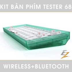 Kit Custom Switch Tester 68 Green Không Dây Bluetooth | EZPC