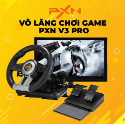 Vô Lăng Chơi Game PXN V3 Pro Cho PC/PS/Android/Xbox | EZPC
