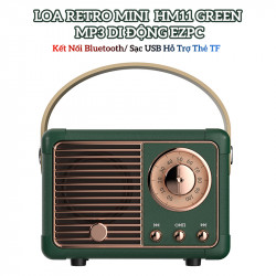 Loa Bluetooth Mini HM11 MP3 Green Sạc USB Hỗ Trợ Thẻ TF  | EZPC