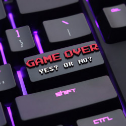 Keycap Kim Loại - Nút Enter Gameover 2 | EZPC