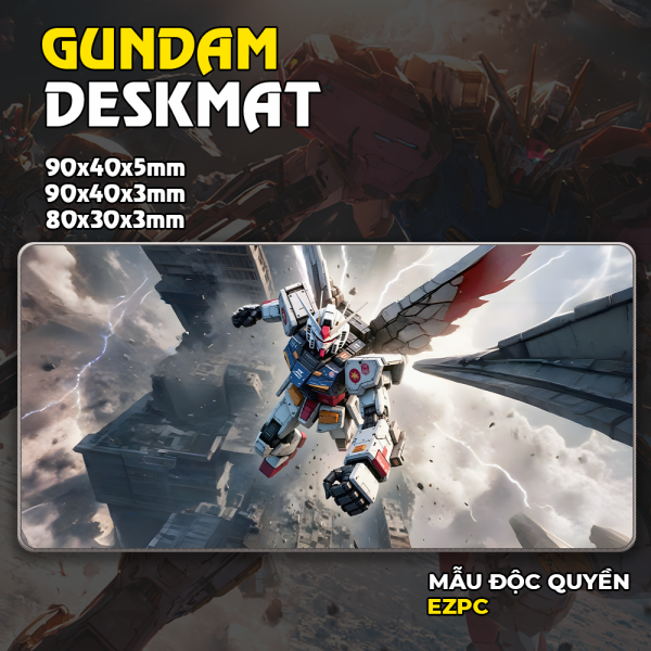 Lót Chuột Cỡ Lớn MZ Chủ Đề Gundam | EZPC