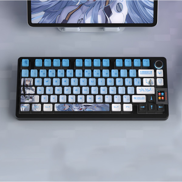Keycap Pudding Side Transparent Ayanami Rei PBT SAX Profile 122 Phím|EZPC