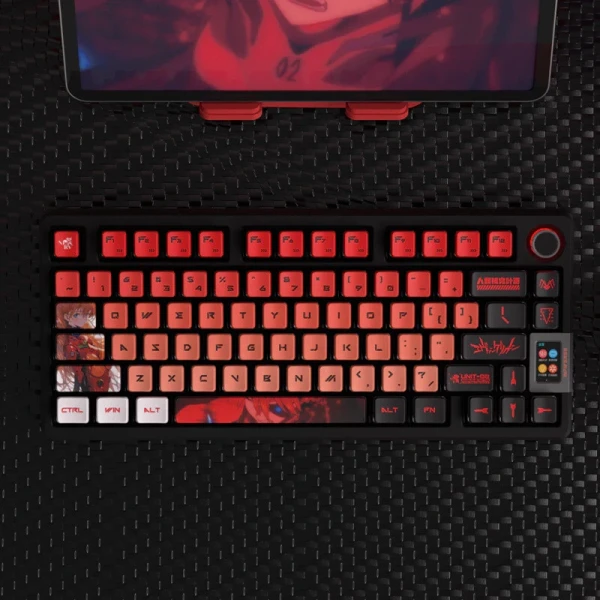 Keycap Pudding Cho Bàn Phím Cơ  EVA 02 PBT SAX Profile 116 Phím| EZPC