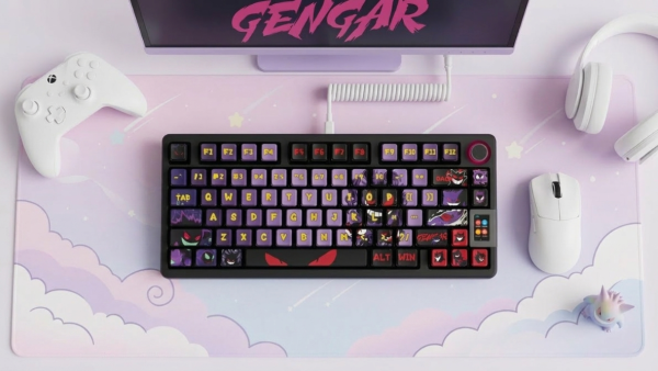 Keycap Pudding Cho Bàn Phím Cơ  Gengar PBT SAX Profile 126 Phím|EZPC