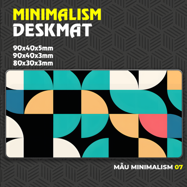 Lót Chuột Cỡ Lớn MZ Chủ Đề MINIMALISM | EZPC