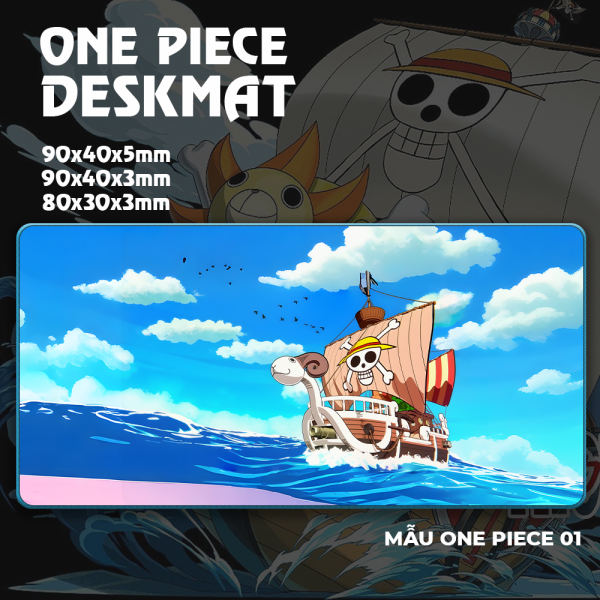 Lót Chuột Cỡ Lớn MZ Chủ Đề One Piece | EZPC