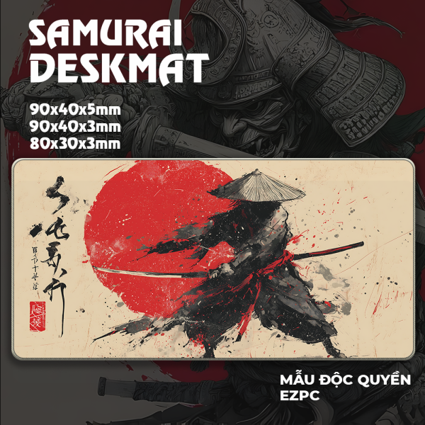 Lót Chuột Cỡ Lớn MZ Chủ Đề Samurai | EZPC