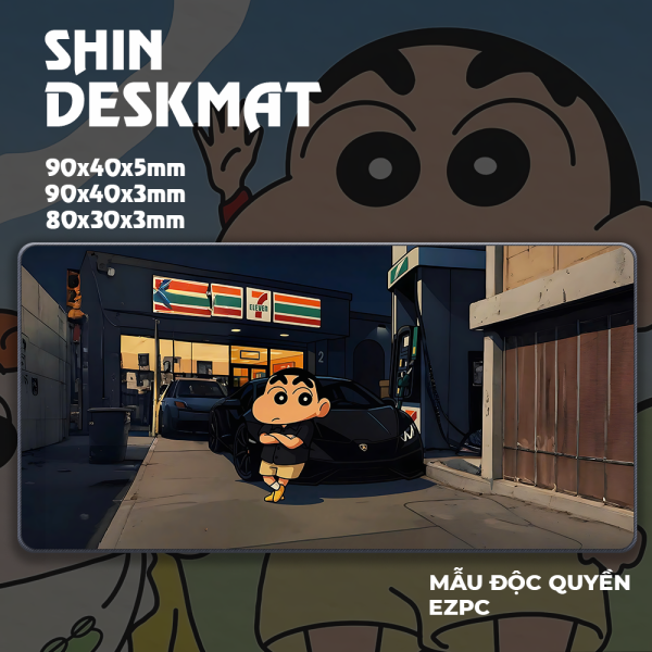 Lót Chuột Cỡ Lớn MZ Chủ Đề Shin | EZPC