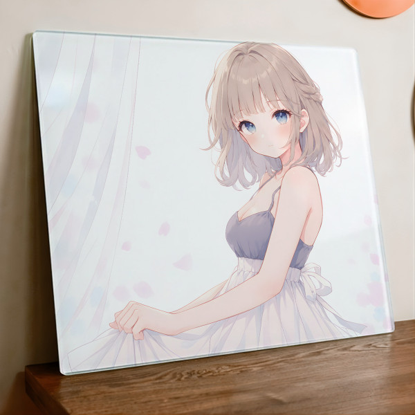 Lót Chuột Kính Cường Lực 45x40cm và 35x30cm – Glass Mousepad Siêu Mượt, Chống Trượt, Chuẩn Gaming FPS || EZPC 30