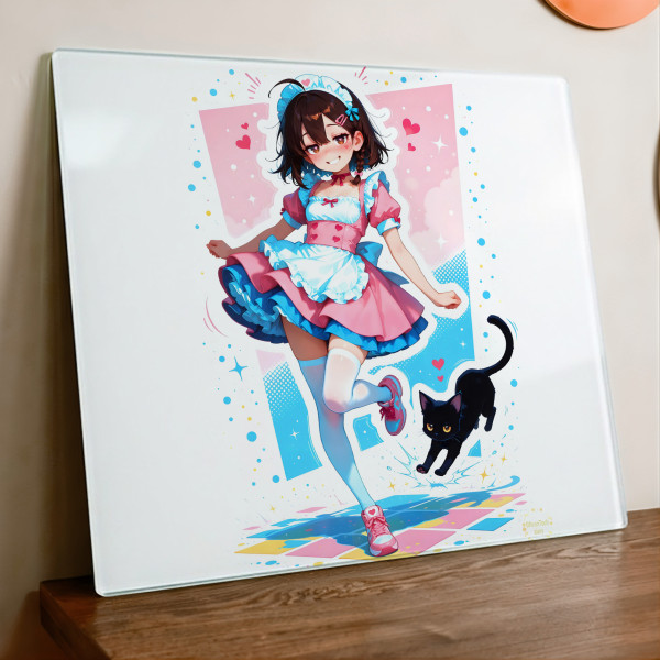 Lót Chuột Kính Cường Lực 45x40cm và 35x30cm – Glass Mousepad Siêu Mượt, Chống Trượt, Chuẩn Gaming FPS || EZPC 32