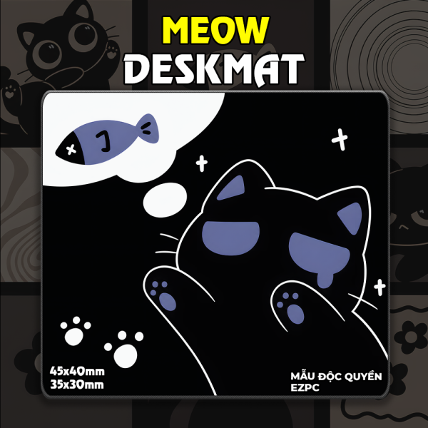 Lót Chuột Size Nhỏ MZ Chủ Đề Meow | EZPC