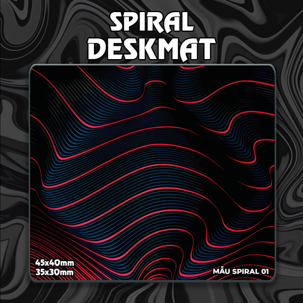 Lót Chuột Size Nhỏ MZ Chủ Đề Spiral | EZPC