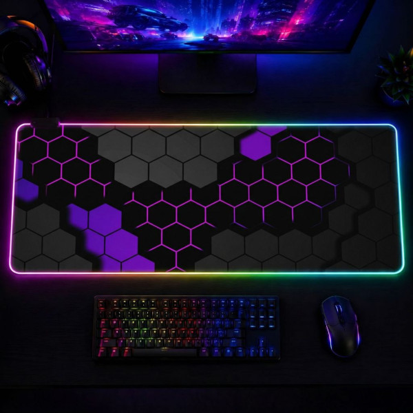 LÓT CHUỘT LED RGB 80×30 3DSPECTRA 9