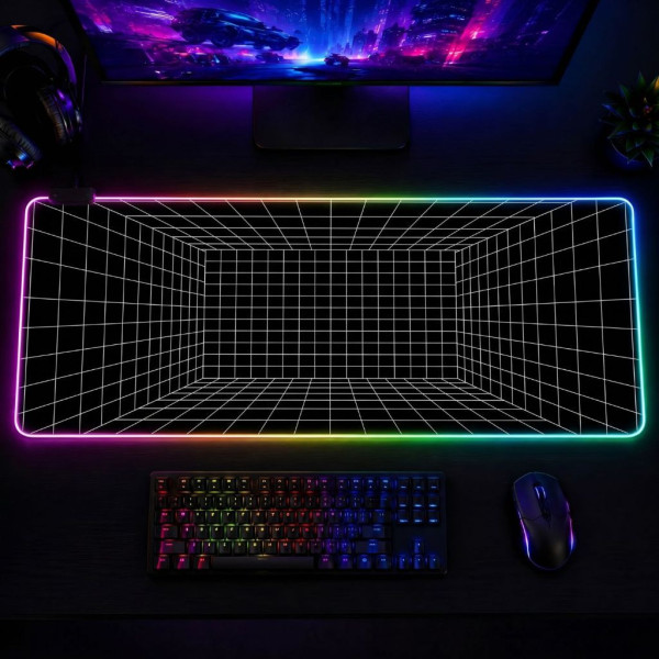 LÓT CHUỘT LED RGB 80×30 GRIPLINE
