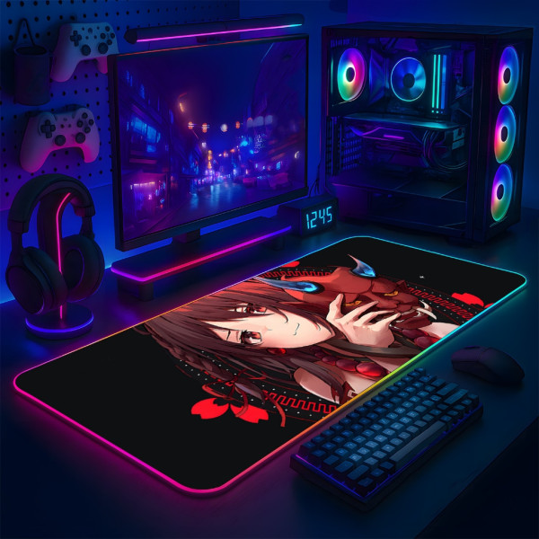 LÓT CHUỘT LED RGB 80×30 YUKI AIM 12