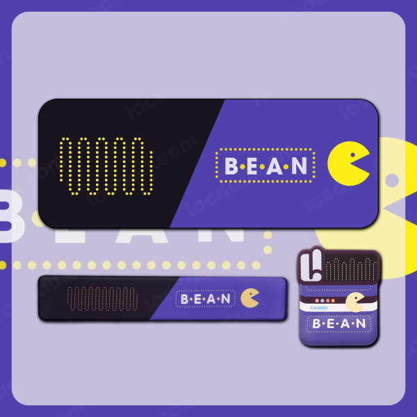 Combo Lót Chuột Kê Tay Bàn Phím Cực Dễ Thương Bean Pacman